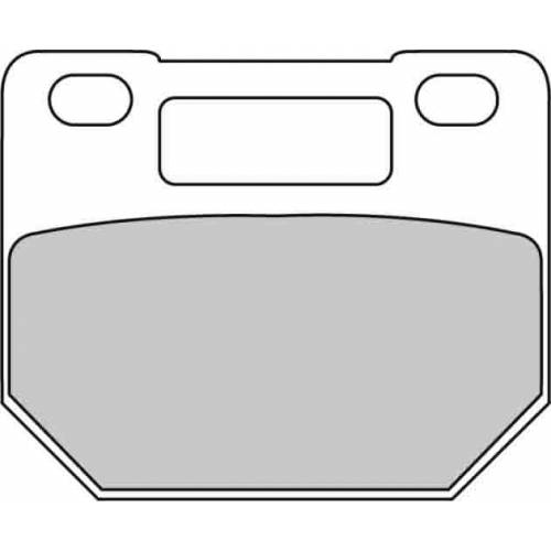 COPPIA PASTIGLIE FRENO FERODO FDB437P
