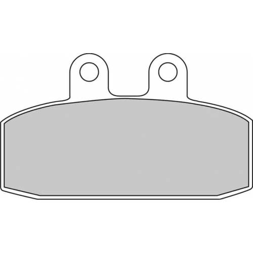 COPPIA PASTIGLIE FRENO FERODO FDB438EF