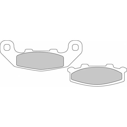 COPPIA PASTIGLIE FRENO FERODO FDB508P