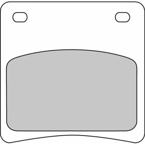 COPPIA PASTIGLIE FRENO FERODO FDB569P