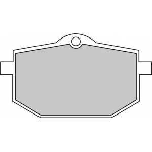COPPIA PASTIGLIE FRENO FERODO FDB583P