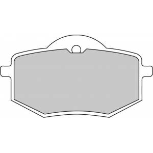 COPPIA PASTIGLIE FRENO FERODO FDB591P