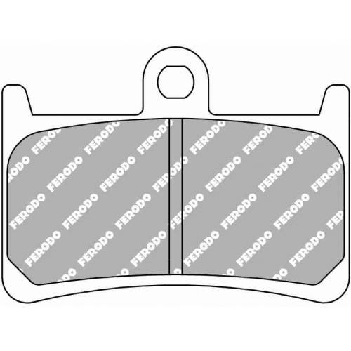 COPPIA PASTIGLIE FRENO FERODO FDB605ST