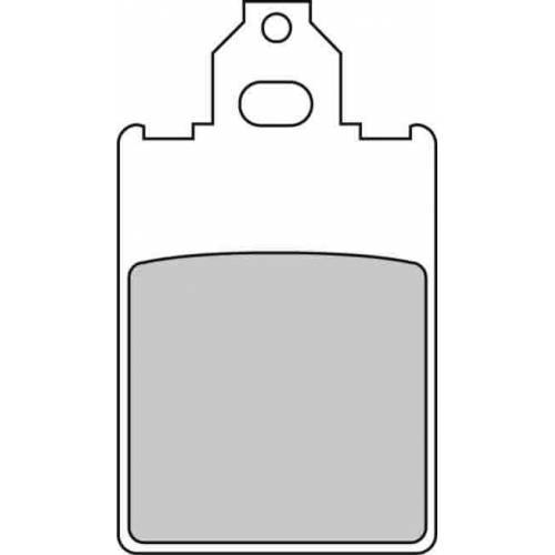 COPPIA PASTIGLIE FRENO FERODO FDB698P