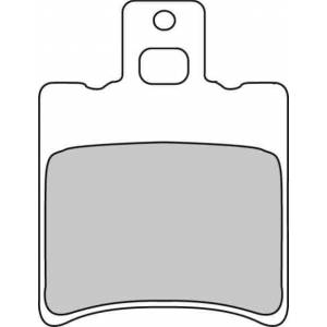 COPPIA PASTIGLIE FRENO FERODO FDB889EF