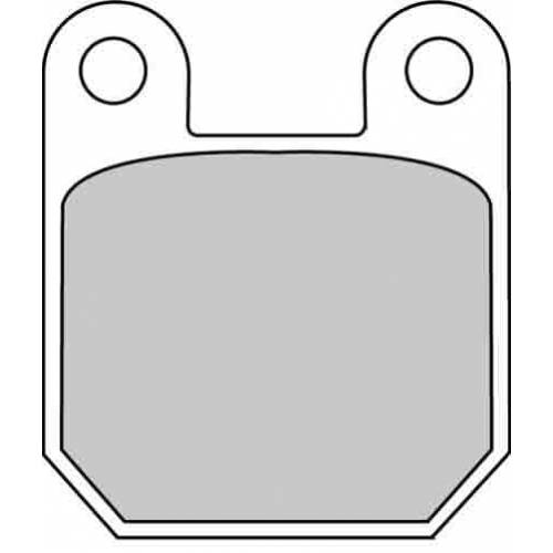 COPPIA PASTIGLIE FRENO FERODO FRP405EF