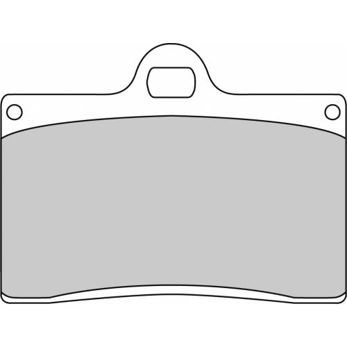 COPPIA PASTIGLIE FRENO FERODO FRP408ST