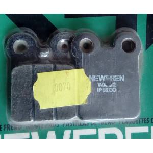 COPPIA PASTIGLIE FRENO NEWFREN FD0070