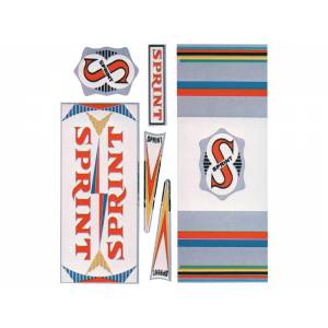 DECALCOMANIE CICLO VINTAGE Sprint A BASE CROMATA