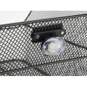 FANALE ANTERIORE CICLO 1 LED 2 FUNZIONI ATTACCO AL CESTINO