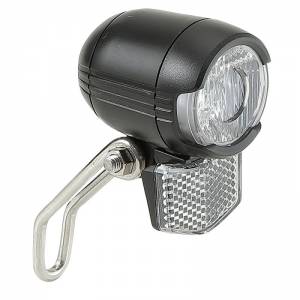 FANALE ANTERIORE CICLO 1 LED BIANCO 1 WATT ADATTABILE AD IMPIANTI 6-48v. PER E-BIKE