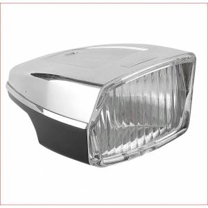 FANALE ANTERIORE CICLO RETTANGOLARE CROMATO