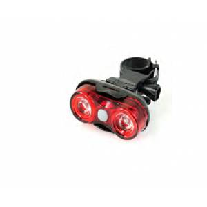 FANALE POSTERIORE CICLO JY 2 LED 4 FUNZIONI RUOTABILE 90°