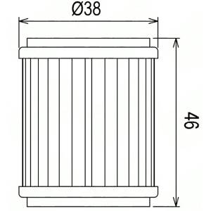 FILTRO OLIO CHAMPION COF040