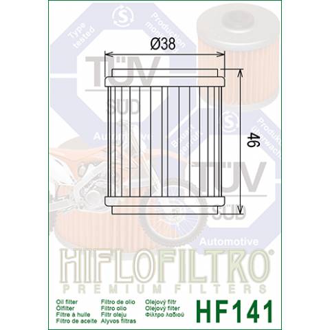 FILTRO OLIO HIFLO HF141