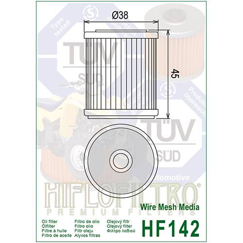 FILTRO OLIO HIFLO HF142