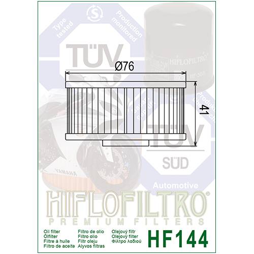 FILTRO OLIO HIFLO HF144