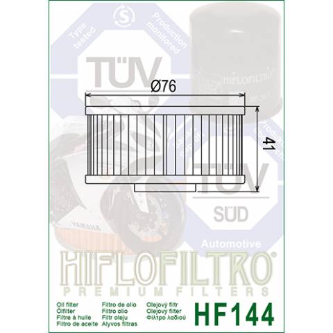 FILTRO OLIO HIFLO HF144