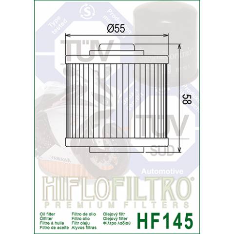 FILTRO OLIO HIFLO HF145