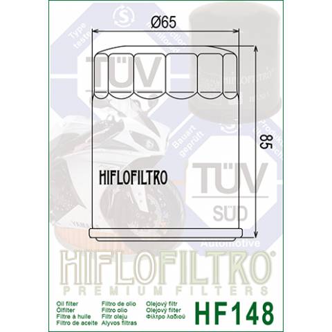 FILTRO OLIO HIFLO HF148