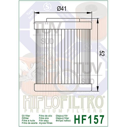 FILTRO OLIO HIFLO HF157