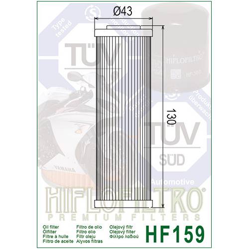 FILTRO OLIO HIFLO HF159