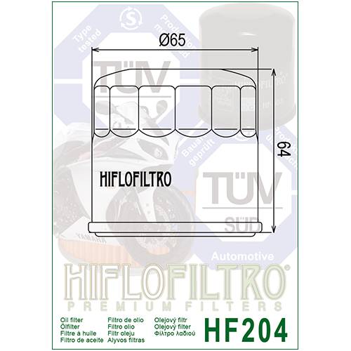 FILTRO OLIO HIFLO HF204