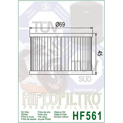 FILTRO OLIO HIFLO HF561