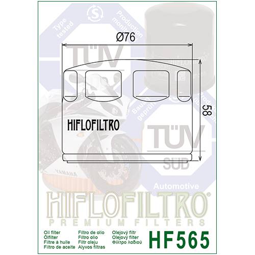 FILTRO OLIO HIFLO HF565