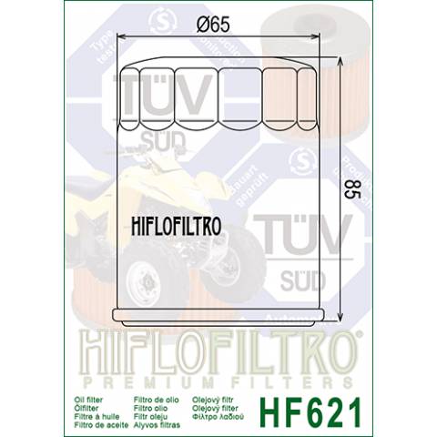 FILTRO OLIO HIFLO HF621