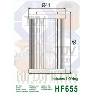 FILTRO OLIO HIFLO HF655