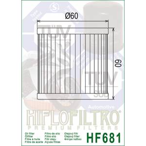 FILTRO OLIO HIFLO HF681