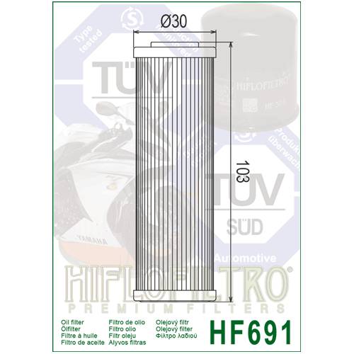 FILTRO OLIO HIFLO HF691