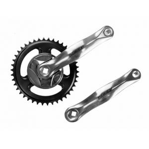 GUARNITURA Z.42 l.170 ALLUMINIO/ACCIAIO INGRANAGGIO CROMATO O NERO