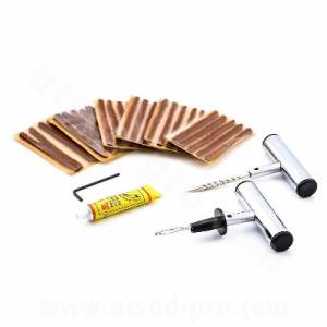 KIT RIPARAZIONE GOMME TUBELESS MOTO LUSSO