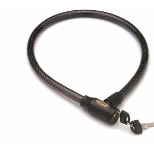 LUCCHETTO A CAVO 15x800 IN TRECCIA LUSSO A CHIAVE