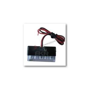 LUCE TARGA A LED 38x18x10 ADESIVA