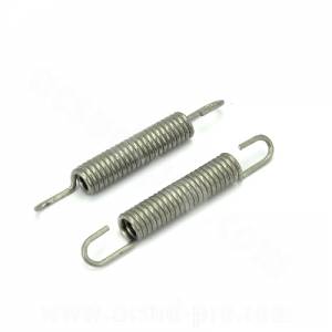 MOLLA INOX REGOLABILE FISSAGGIO MARMITTA l.42-65mm. d.10mm. IN COPPIA