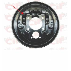 PIATTO PORTA GANASCE PIAGGIO 50/125 VESPA Special/Primavera/Et3