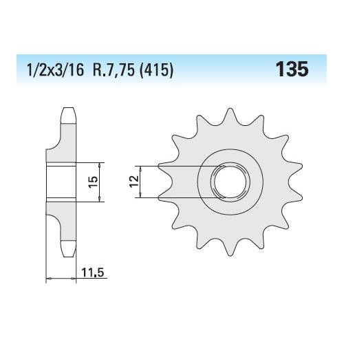 PIGNONE ART.135  Z.11