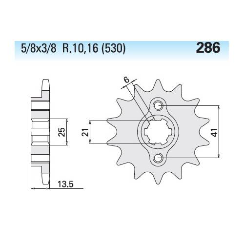 PIGNONE ART.286  Z.15
