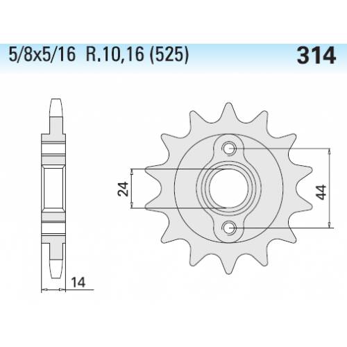 PIGNONE ART.314  Z.15        AD ESAURIMENTO