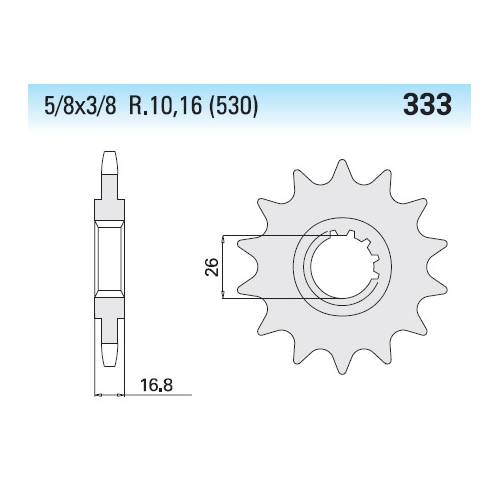 PIGNONE ART.333  Z.16