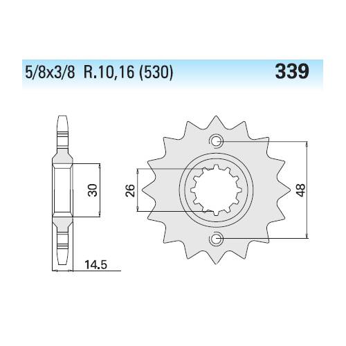 PIGNONE ART.339  Z.18