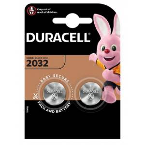 PILA PASTIGLIA 3V LITIO IN BLSTER DA 2pz. - DURACELL DL2032