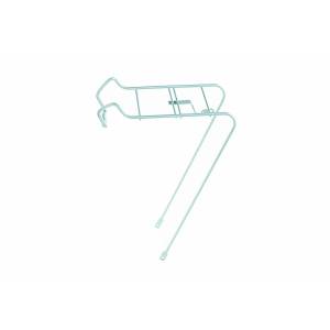 PORTACESTO CICLO SPORT 28 GRIGIO CON PORTAFANALE