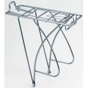 PORTAPACCHI POSTERIORE CICLO 28 GRIGIO CITY CON MOLLA