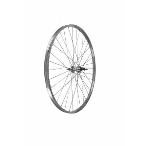 RUOTA SPORT 28 5/8 POSTERIORE 6/7 VELOCITA' ALLUMINIO/ALLUMINIO
