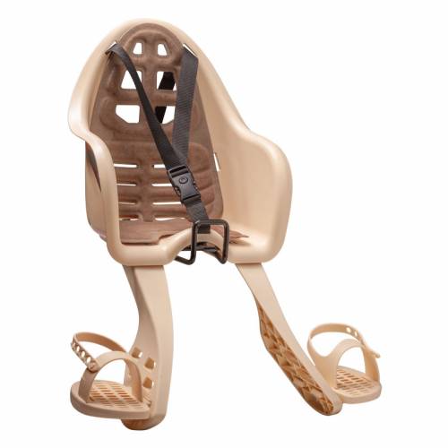 SEGGIOLINO ANTERIORE ATTACCO AL MANUBRIO *CREMA/MARRONE* - BRN UFO Plus