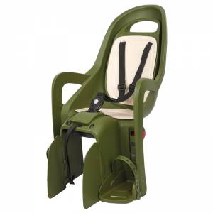 SEGGIOLINO POSTERIORE AL PORTAPACCHI *VERDE*  - POLISPORT "Groovy"